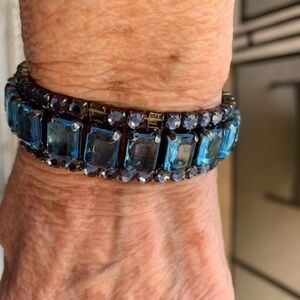 Dark Teal Stretch Bracelet